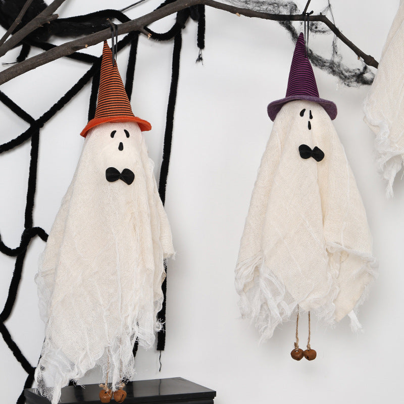 Witch Ghost Wind Chime Halloween Hanging Pendant