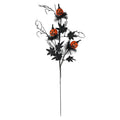Black Scary Pumpkin Bouquet Halloween Party Floral Decor