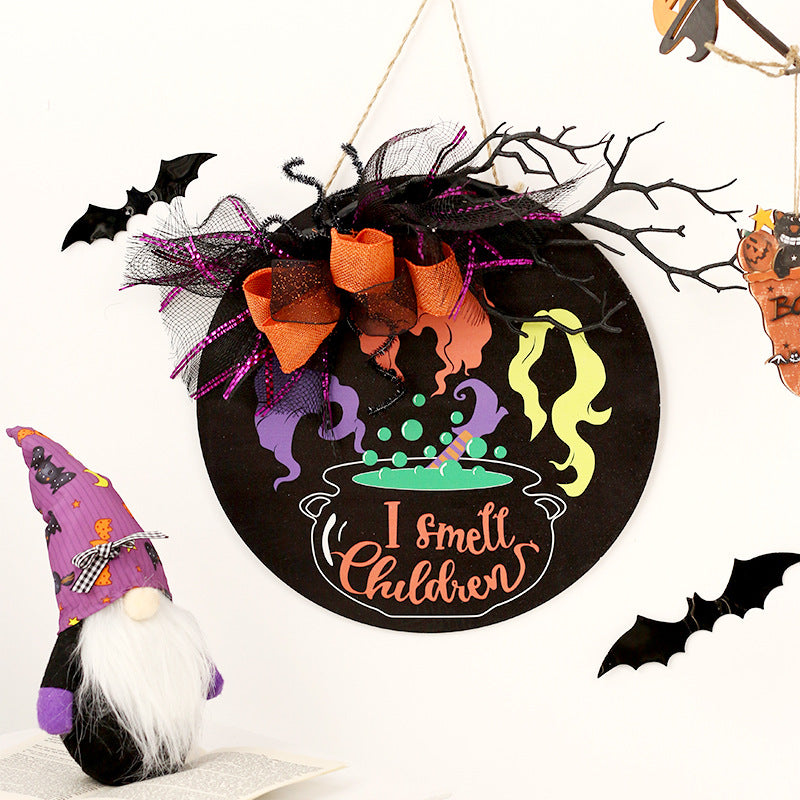 Hocus Pocus Witch Wooden Sign Halloween Door and Wall Hanging