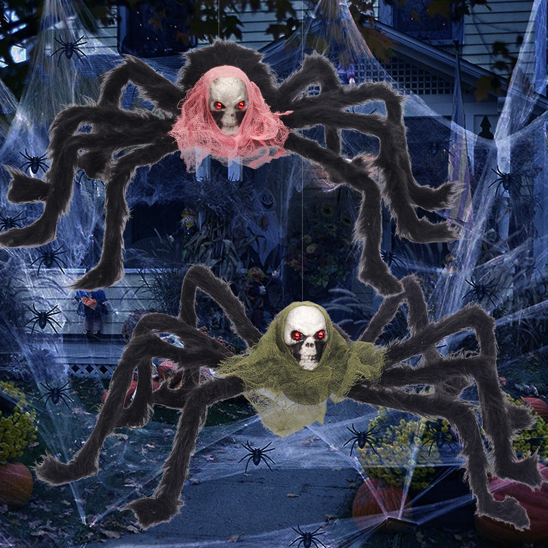 Skeleton Spider Festival Pendant Haunted House Layout Prop