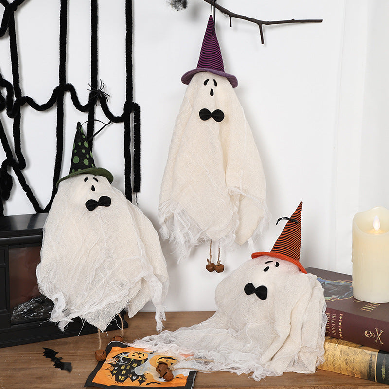 Witch Ghost Wind Chime Halloween Hanging Pendant