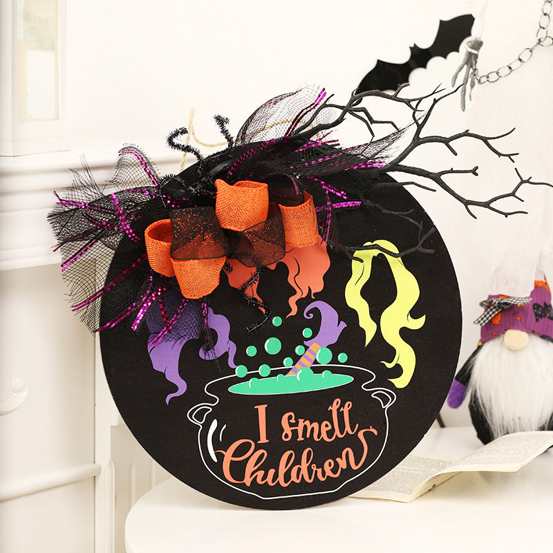 Hocus Pocus Witch Wooden Sign Halloween Door and Wall Hanging
